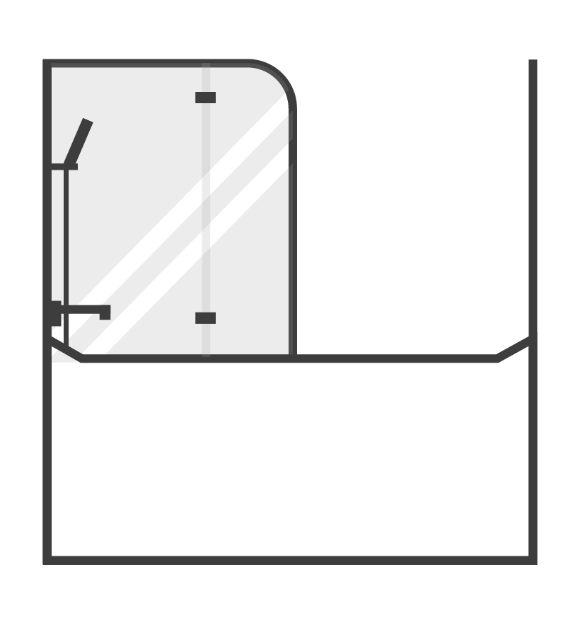 Bathtub Shower Screen