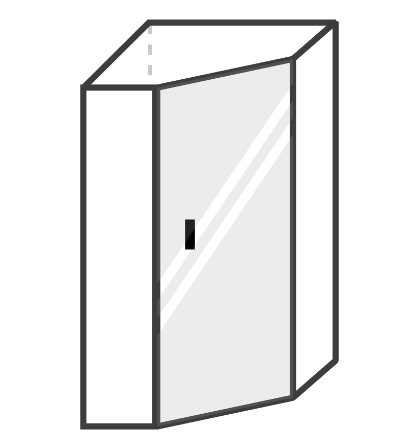 Corner Shower Glass Doors
