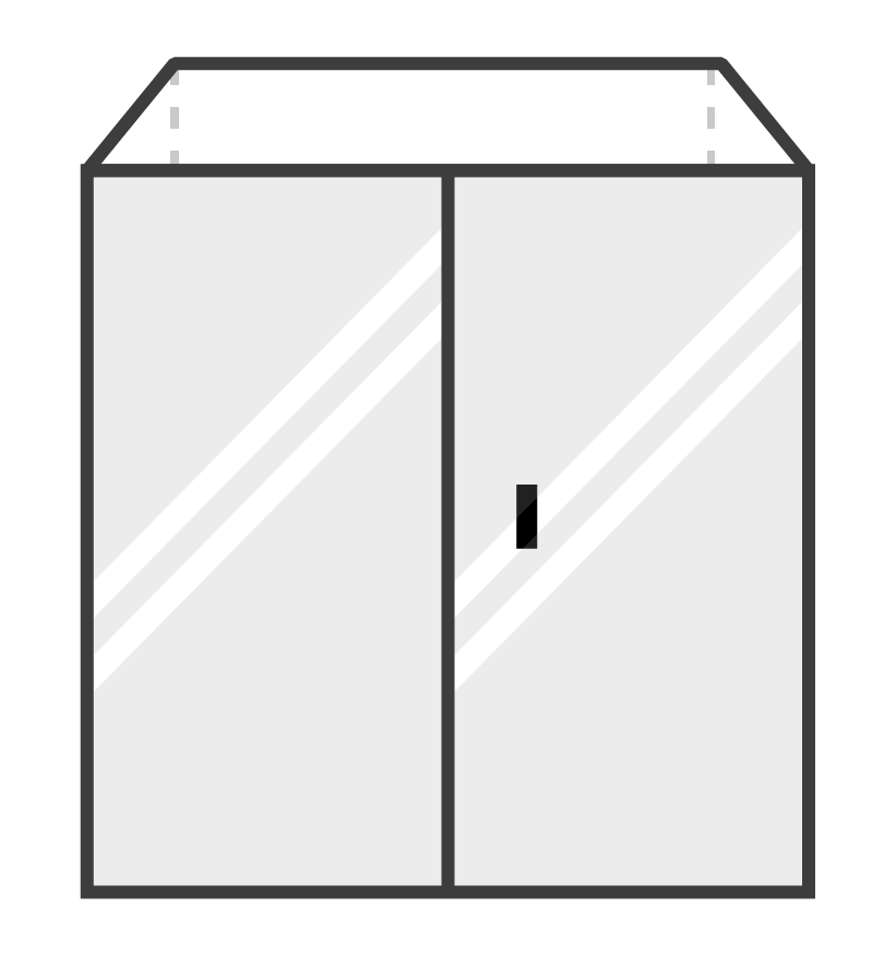 Inline Shower Door