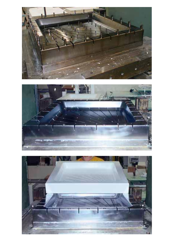 SMC shower tray material