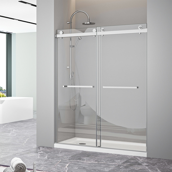 porte de douche en verre