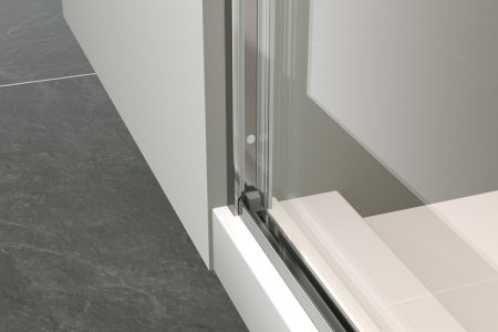 porte de douche en verre